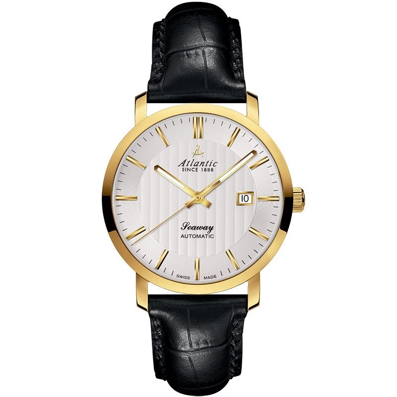 Ceas barbatesc Atlantic 63760.45.21 Automatic Auriu