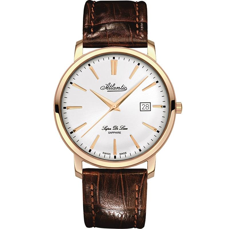 Ceas barbatesc Atlantic 64351.44.21 Quartz Rose gold