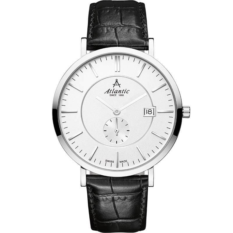 Ceas barbatesc Atlantic 61352.41.21 Quartz Argintiu