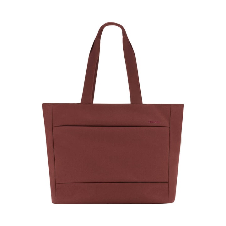Incase City Market Tote - елегантна чанта за MacBook Pro 15 и лаптопи до 15 инча (червен)
