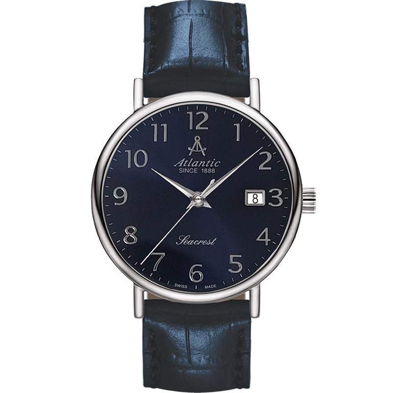 Ceas barbatesc Atlantic 50351.41.53 Quartz Argintiu