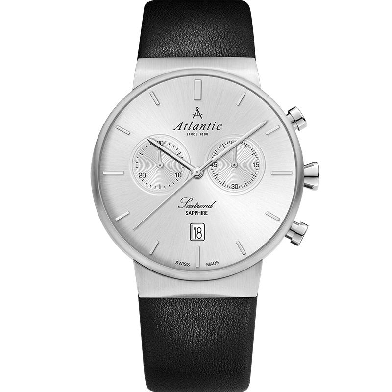 Ceas barbatesc Atlantic 65452.41.21 Quartz Argintiu