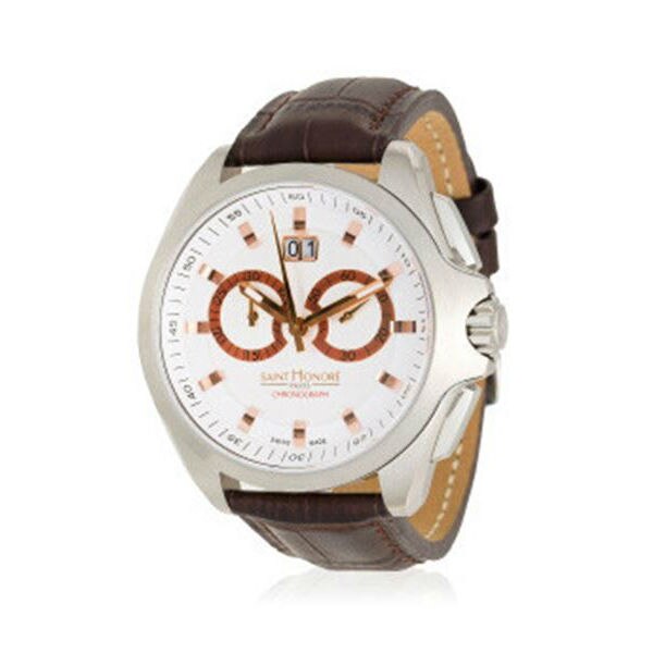 Ceas Barbatesc SAINT HONORE, 885065 1AIAR, Swiss Made, quartz, cronograf, 50 m