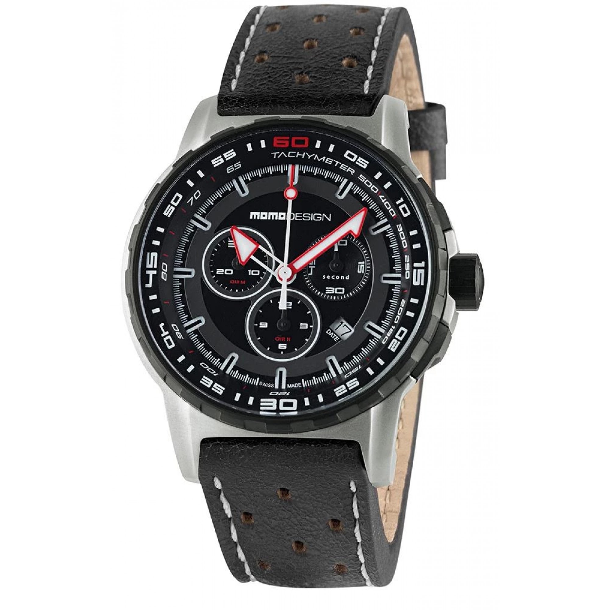 Ceas Barbati MOMO DESIGN ModelPILOT PRO CHRONO QUARZO MD2164SS-12