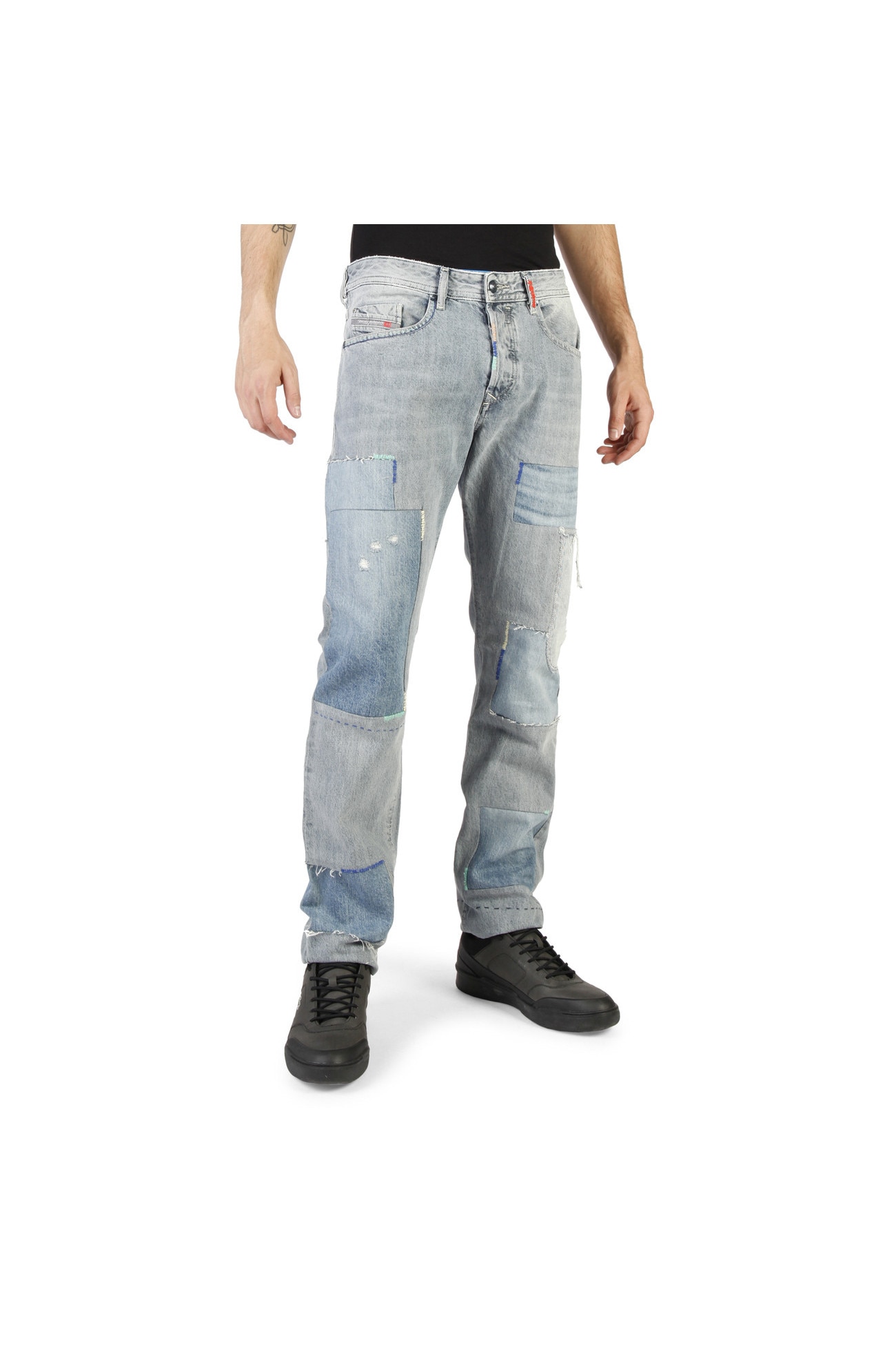 Blugi barbati Diesel model BUSTER_L32_00SDHB 07, All season, culoare Albastru, marime 28 EU