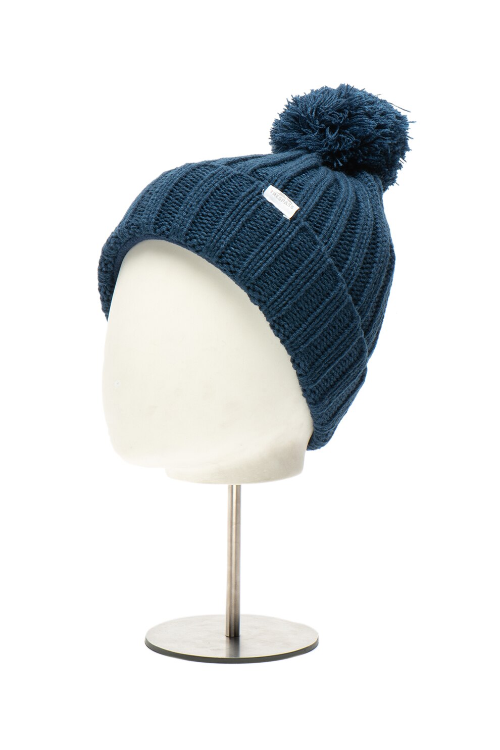 Trespass, Caciula cu ciucure si captuseala din material fleece Alisha, Indigo