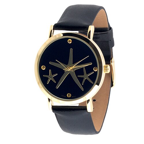 Ceas Geneva Dama Quartz Casual Elegant Negru, PN999604NU, curea din piele, afisaj Analog