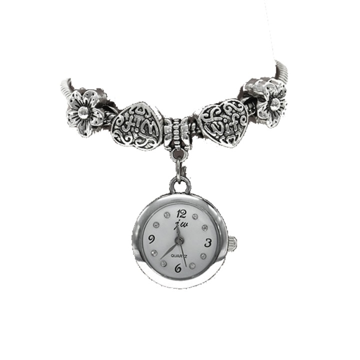 Ceas jw Dama Quartz Casual Elegant Silver, PN999209SR, curea din metal (bangle), afisaj Analog