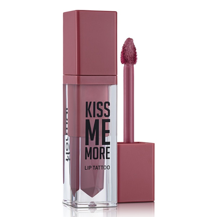 Дълготрайно течно матово червило Kiss Me More Lip Tattoo 06 Doll