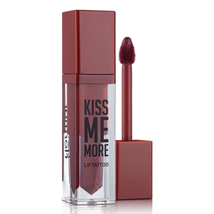 Дълготрайно течно матово червило Kiss Me More Lip Tattoo 07 Rosa