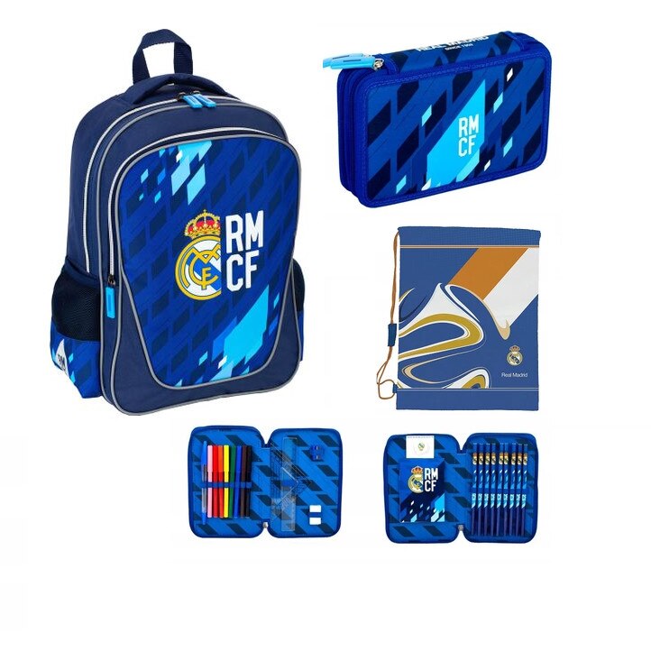 Set pentru scoala penar sac gimnastica real madrid