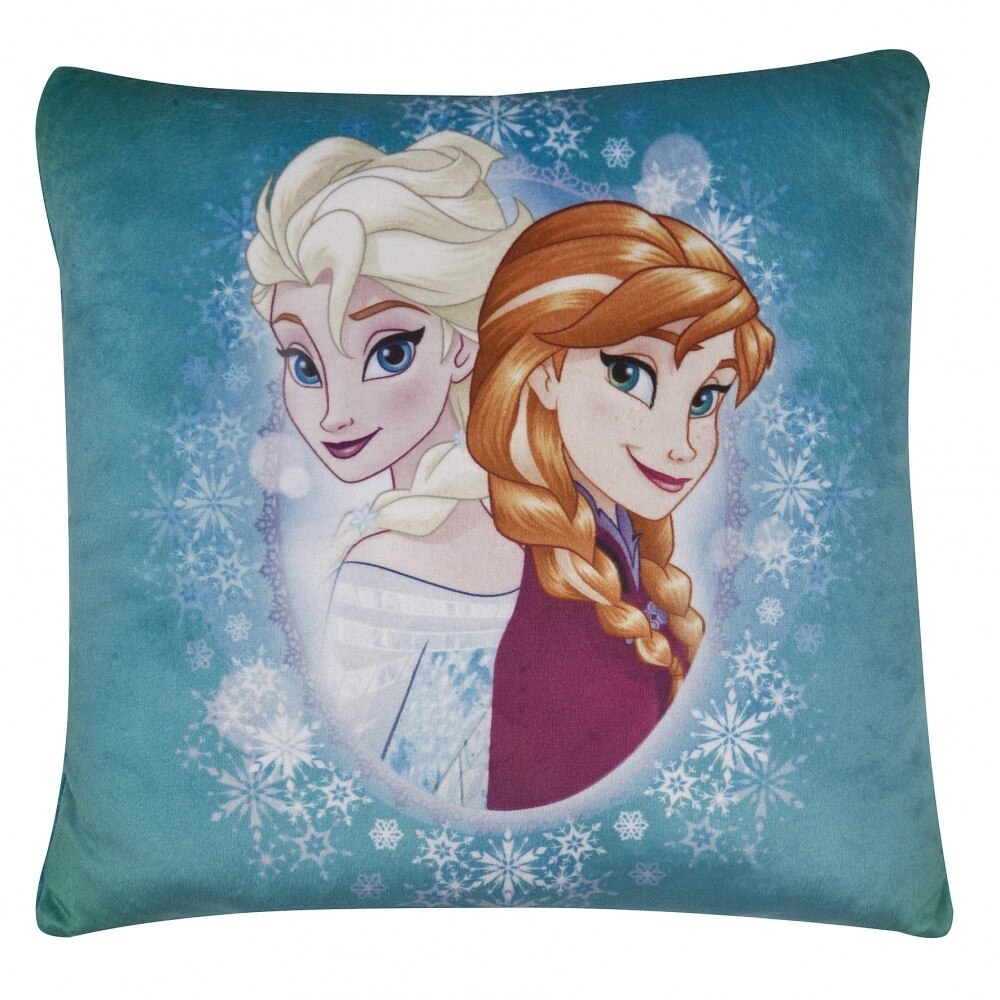 Perna din plus decorativa patrata ILANIT Anna si Elsa (33 X 33 cm)