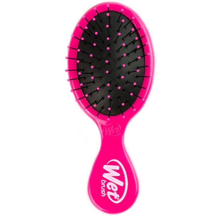 Perie de par Wet Brush Mini pentru descurcarea parului, Roz