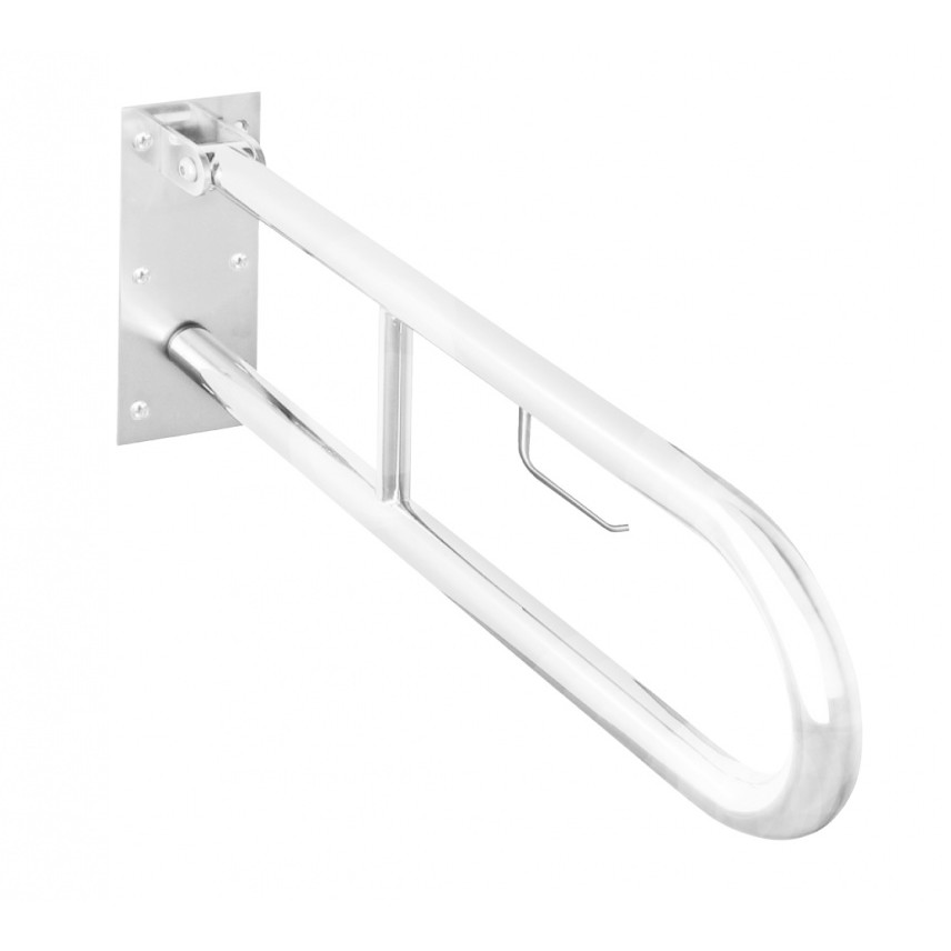 Bara reversibila de sustinere U 81,3 cm Bemeta Help alb cu agatatoare