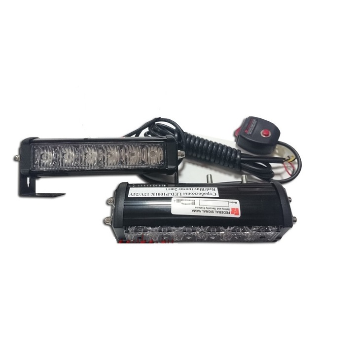 Proiectoare cu functie stroboscopica idealSTORE PORTOCALIU, Functioneaza pe 12V