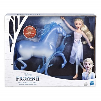 Set Papusa Elsa Si Spiritul Apei The Nokk, Disney Frozen II Set Papusa Elsa Si Spiritul Apei The Nokk, Disney Frozen II