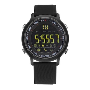 Smartwatch EX18, bluethoot 4.0, autonomie baterie extra pana la 20 luni, sport ,notificari apeluri, sms, negru