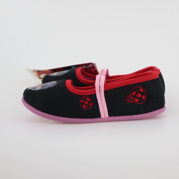 Детски пантофки балерини LADY BUG, №33 черен