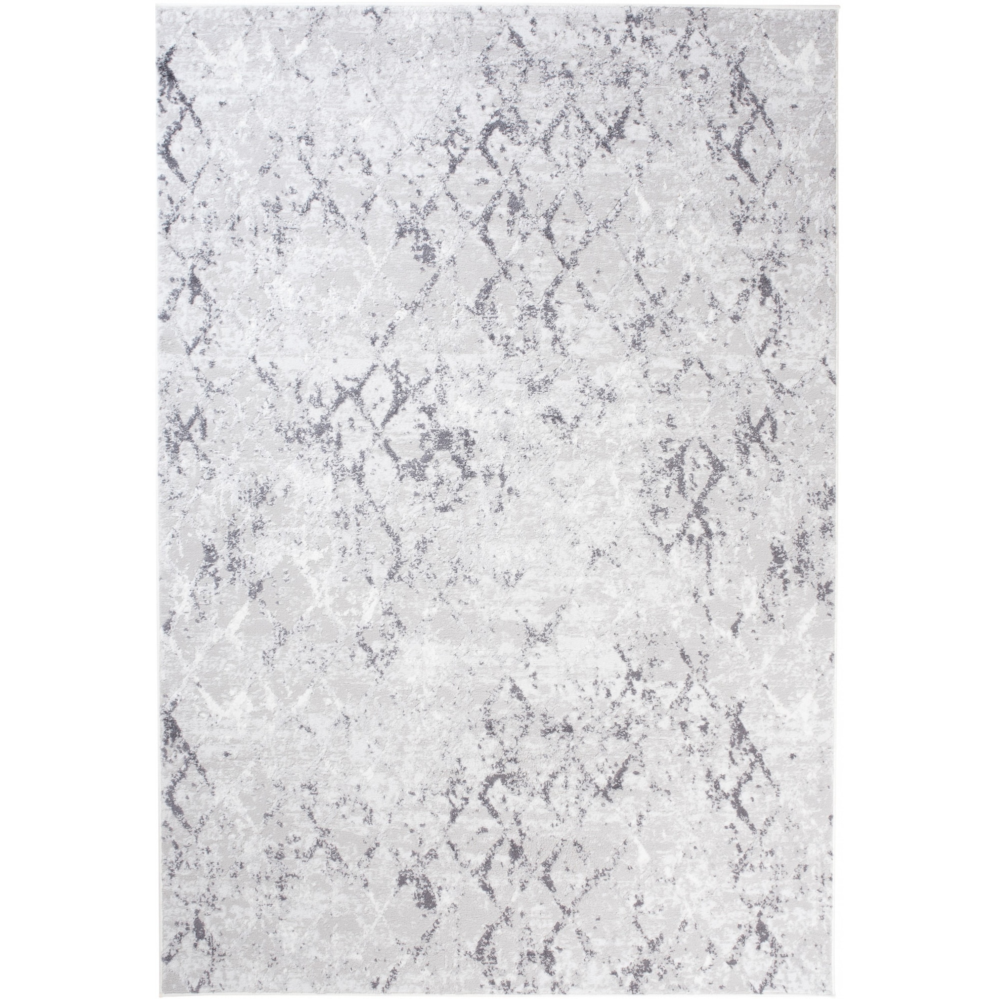 Covor Sky Modern Abstract Faded Chemex S283B EZM gri 160x220