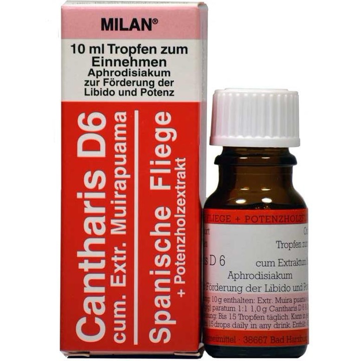 Afrodisiac Pentru Cuplu Cantharis D6, 10 ml