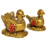 Rate mandarine, obiecte feng shui pentru dragoste si relatie fericita, set 2 bucati aurii