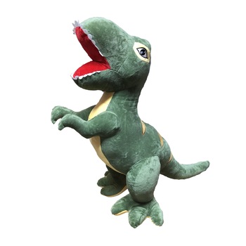 Dinozaur din Plus T Rex Gigant 100 cm Verde Dinozaur din Plus T Rex Gigant 100 cm Verde