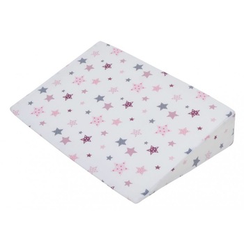 Perna plan inclinat Pink and Grey Stars White Perna plan inclinat Pink and Grey Stars White
