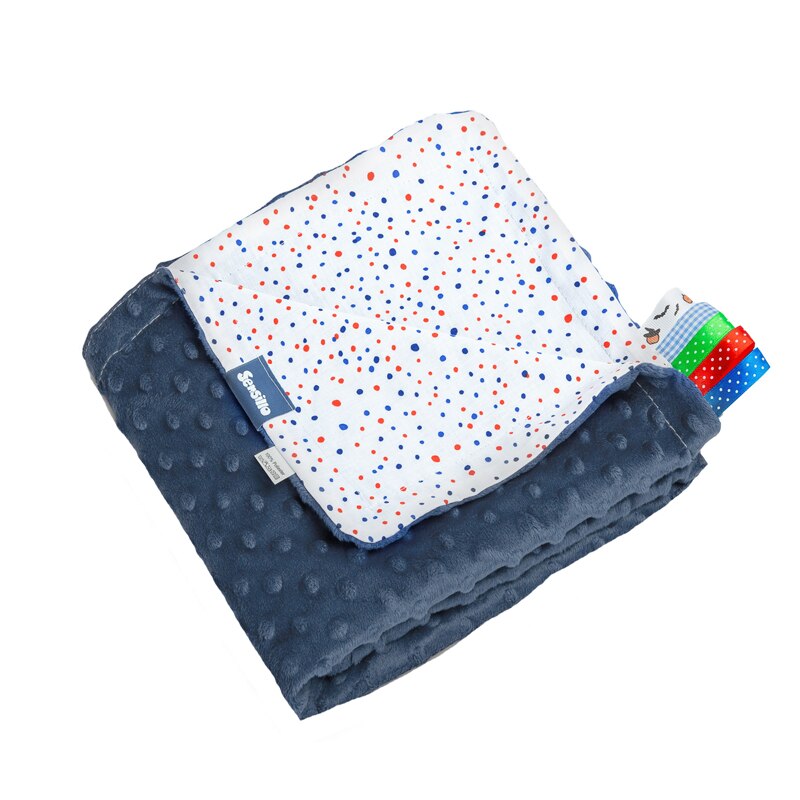 Paturica cu doua fete 75 x 100 cm Sensillo 4223-AL, Multicolor