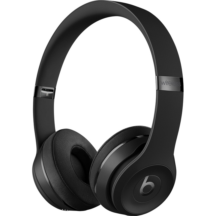 Аудио слушалки Beats Solo3, Безжични, Черни/Black