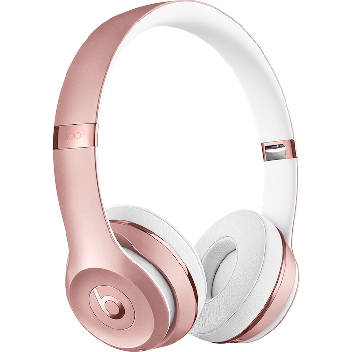 Аудио слушалки Beats Solo3, Безжични, Розово злато/Rose Gold