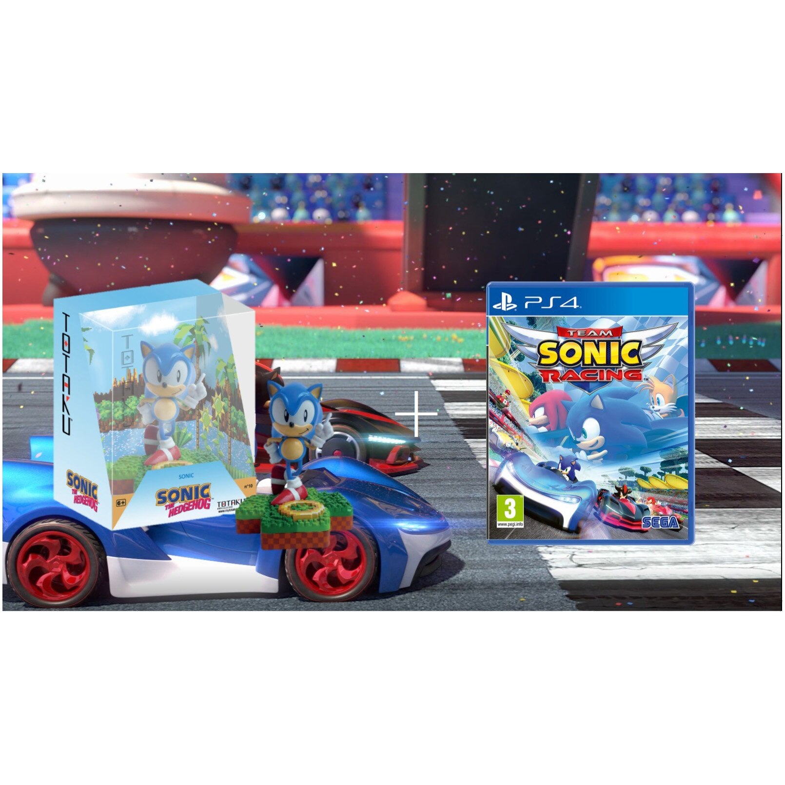 TEAM SONIC RACING SPECIAL EDITION játék PS4-re 