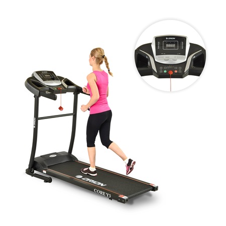 Banda de alergat electrica Orion Core Y3, bluetooth, aplicatie FITSHOW, greutate maxima suportata 100kg, viteza maxima 10km/h