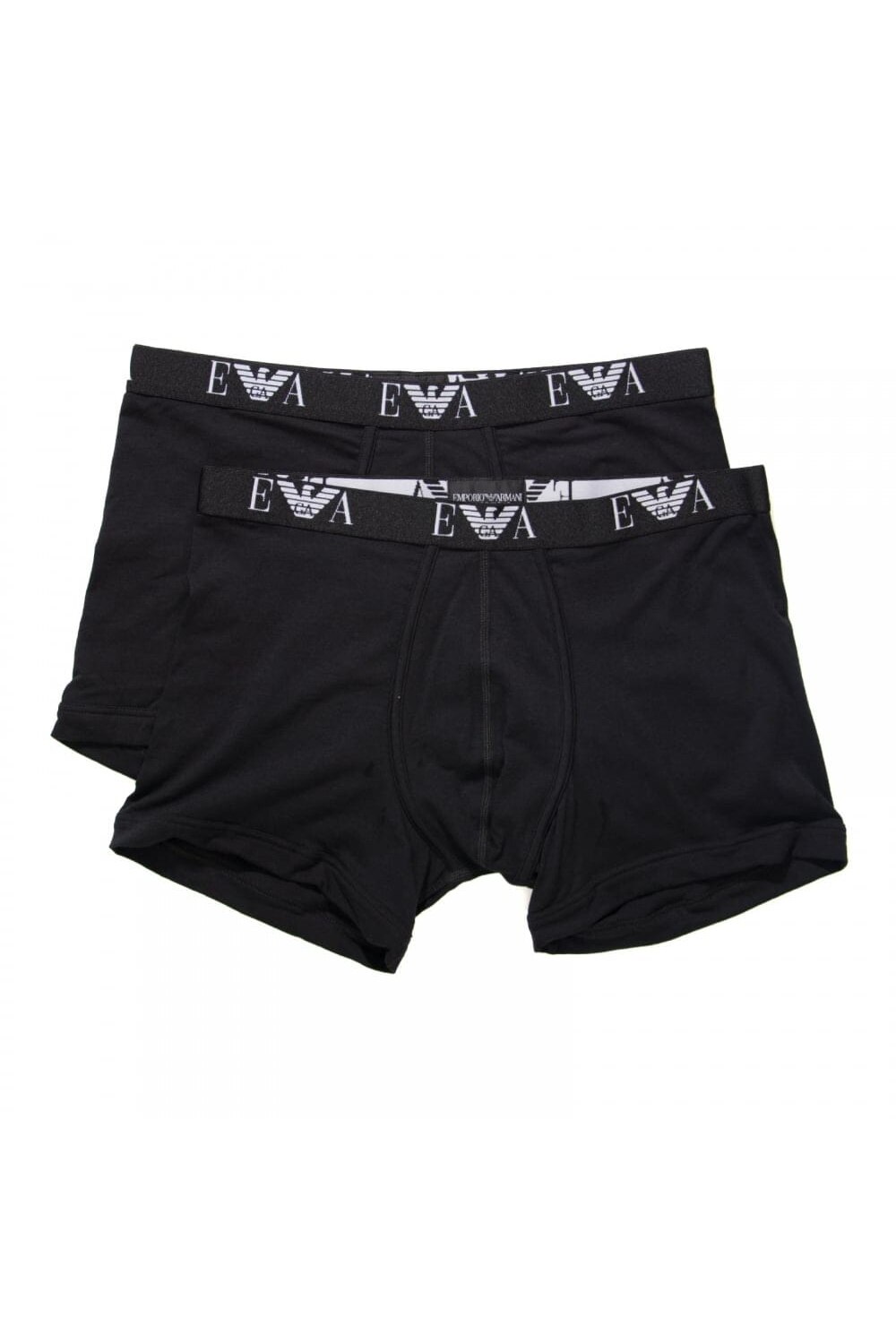 ARMANI RANGE Basic715 – Set 2 BOXERI - Clasic, Negru