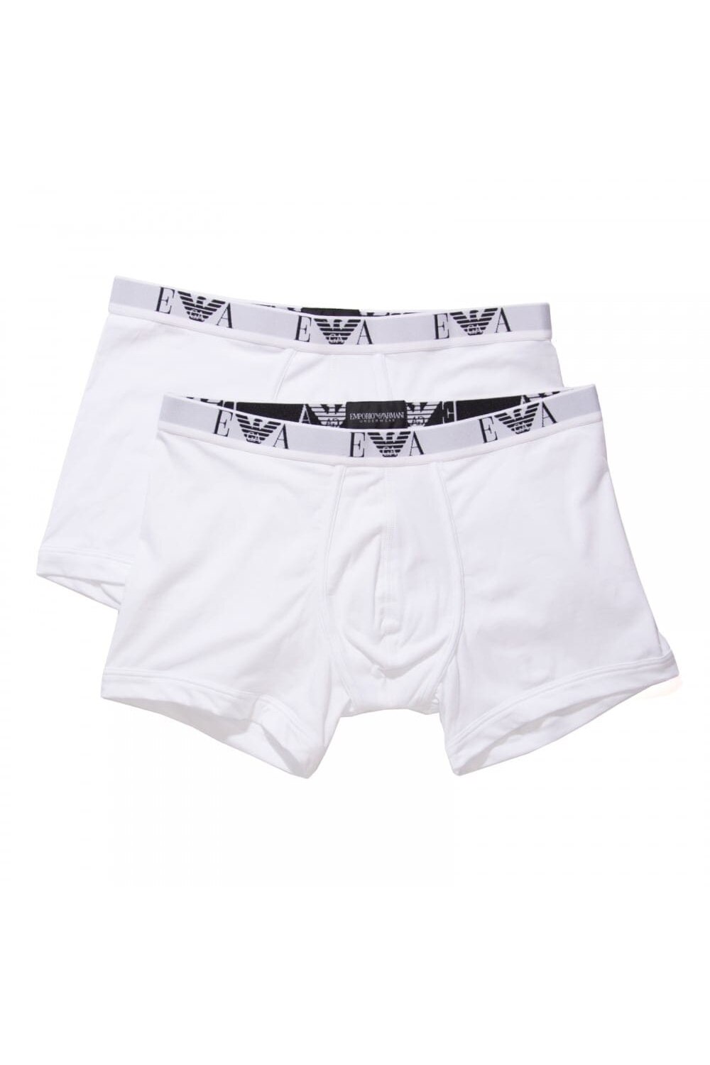 ARMANI RANGE Basic715 – Set 2 BOXERI - Clasic, Alb