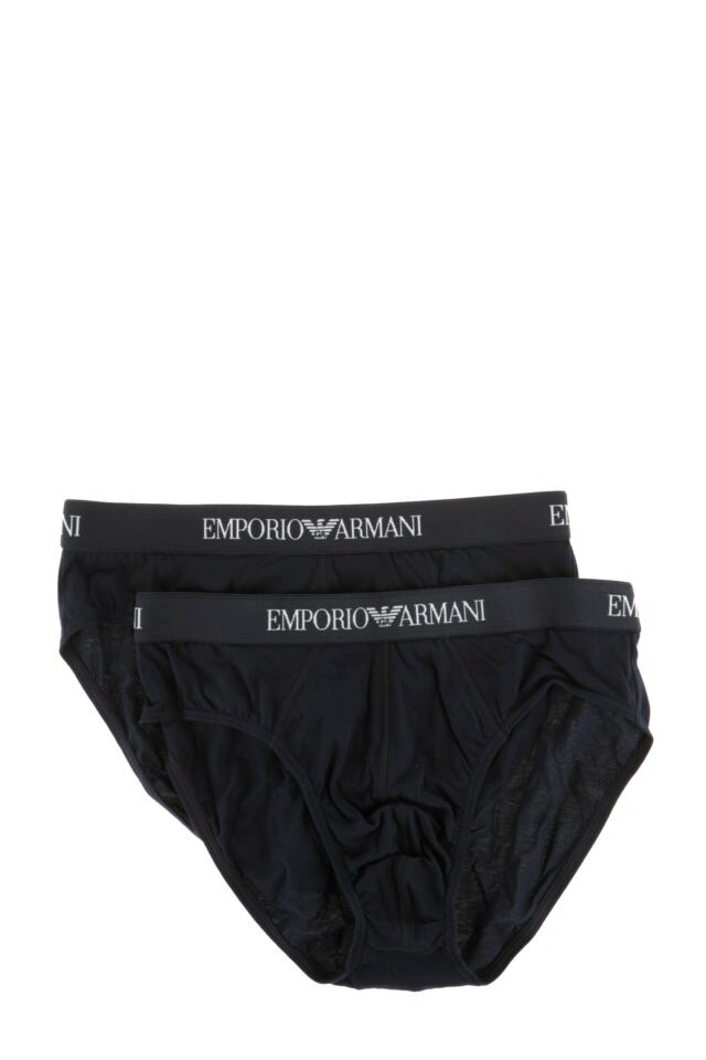 Slipi Armani Basic722, set 2 buc, Bleumarin