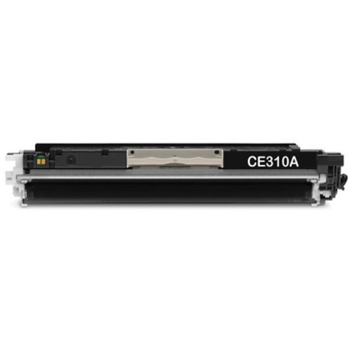 Съвместима тонер касета HP CE310A/350BK за HP LaserJet CP 1025 HP LaserJet Pro 100 M 175 MFP HP LaserJet M 176, 177 Canon i-SENSYS LBP 7010, 7018, Черен, 1300 копия