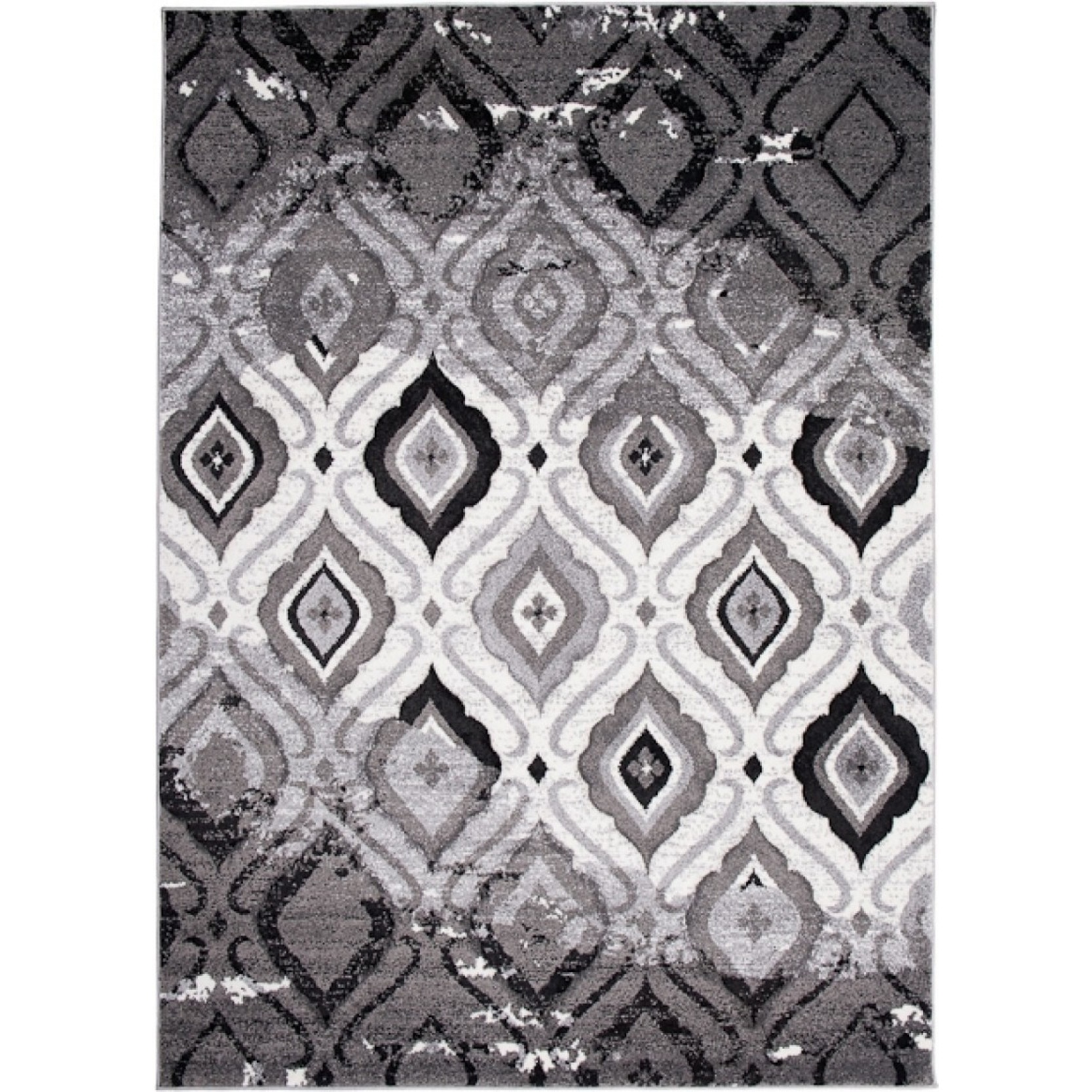 Covor Sumatra Contour Cut Chemex H109B ANTHRATICE carving negru 190x270