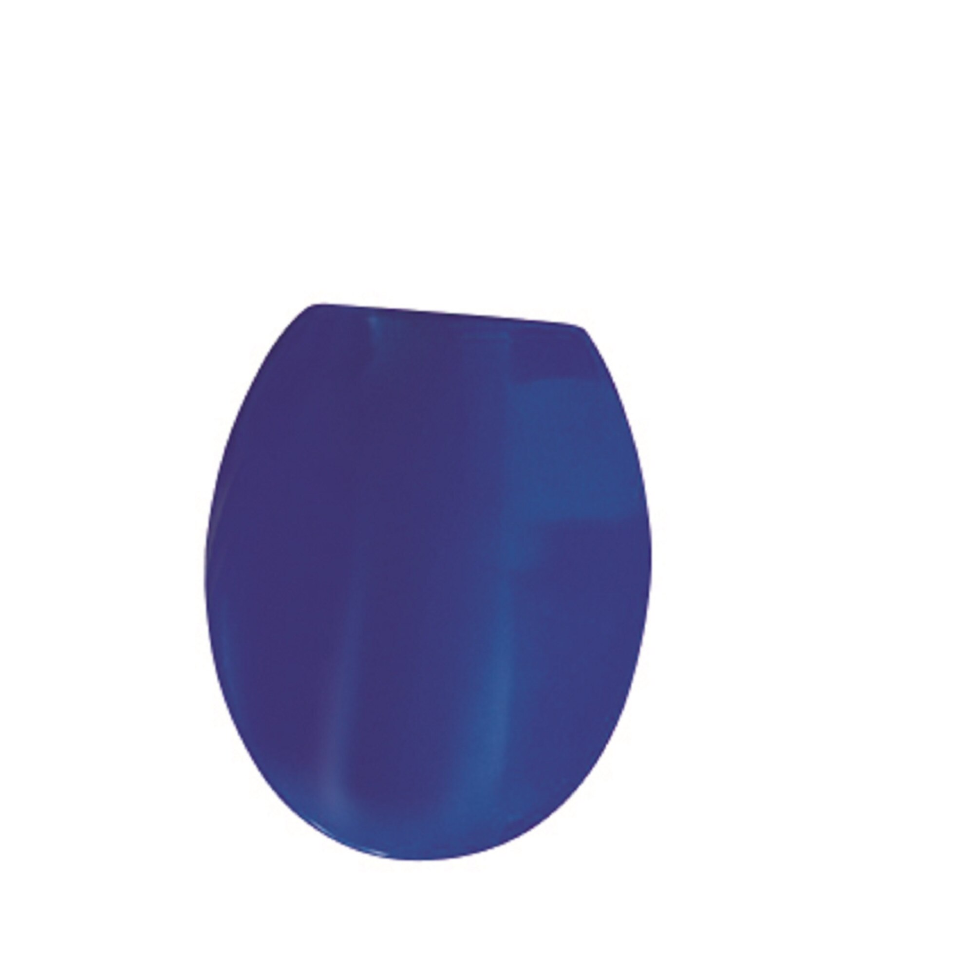 Capac Wc duroplast balamale inox , Msv, albastru