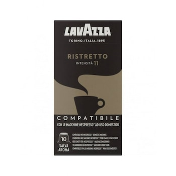 Capsule cafea Lavazza Ristretto, compatibile Nespresso, 10 capsule, 55 g. Capsule cafea Lavazza Ristretto, compatibile Nespresso, 10 capsule, 55 g.
