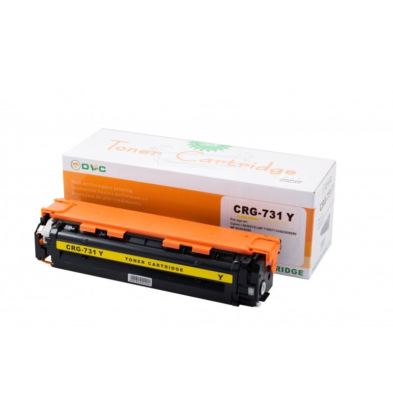 Cartus compatibil toner DLC CANON CRG331/731 YELLOW, 1.8K