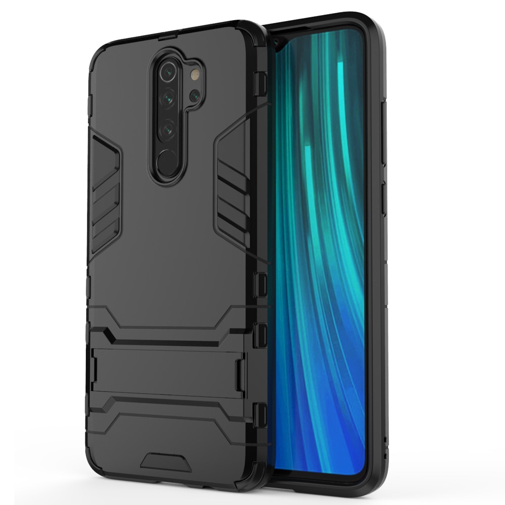 Husa Xiaomi Redmi Note 8 Pro Stand Armor Black