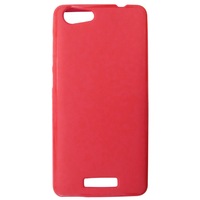 Husa silicon rosu (cu spate mat) pentru Allview P8 Energy Mini