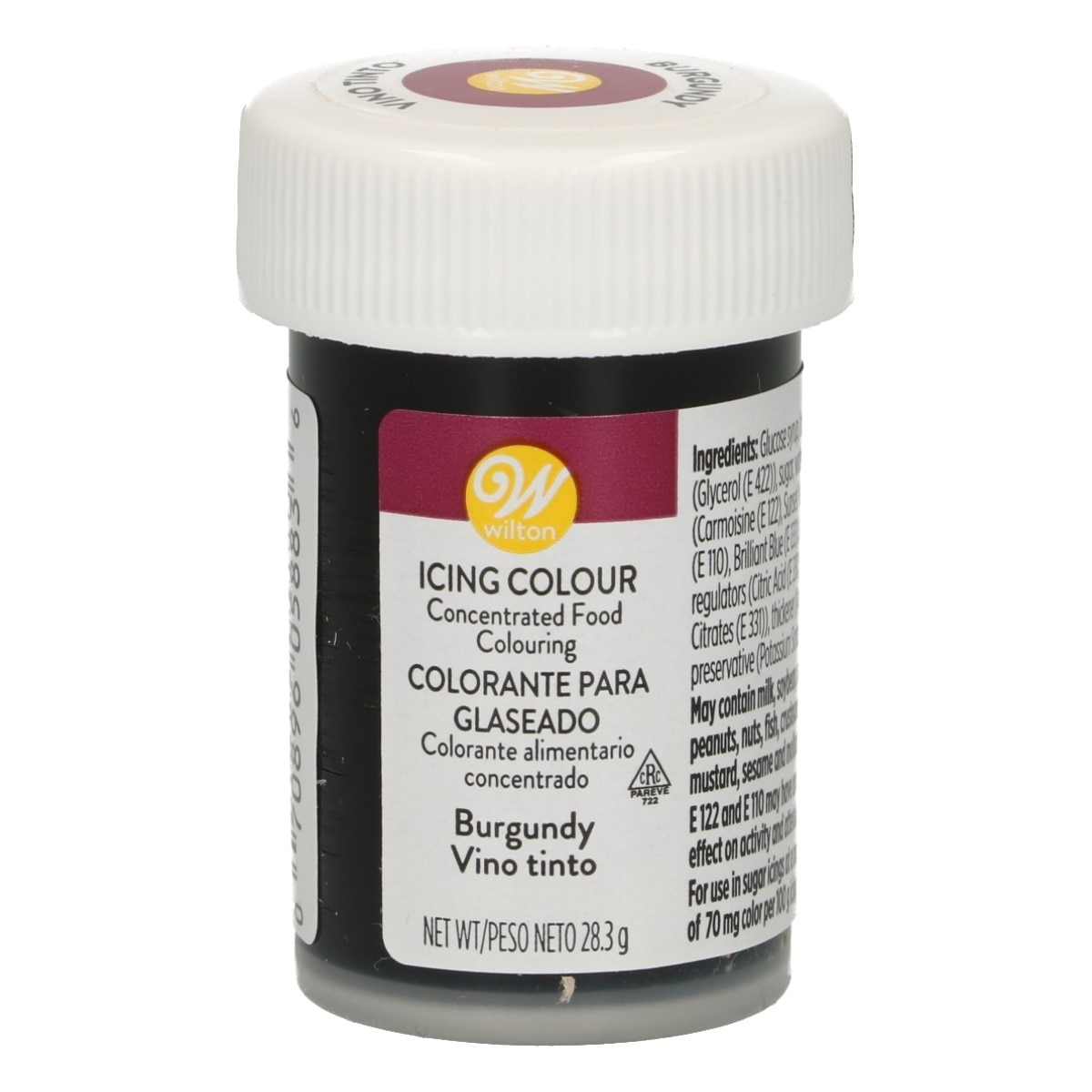 Colorant Alimentar Gel, 28 g, Burgundy (visiniu), Wilton
