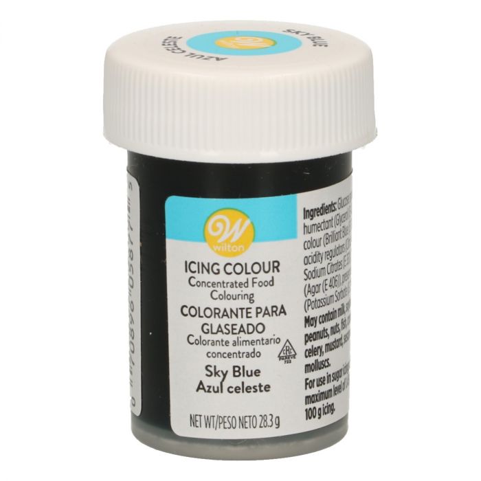 Colorant Alimentar Gel, 28 g, Sky blue (albastru), Wilton