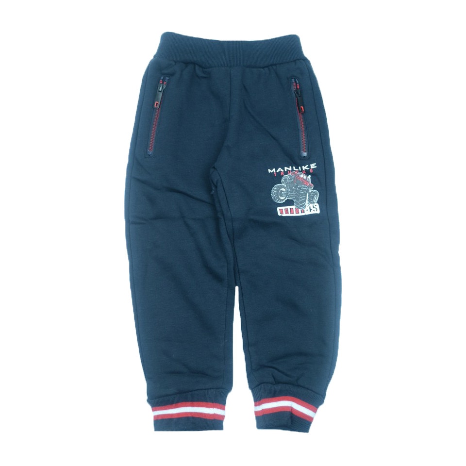 Pantaloni sport pentru baieti Happy House WB-2726, Bleumarin, 128 cm