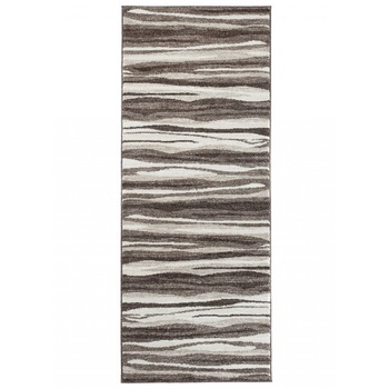 Covor Sari Modern Runner Chemex K186A maro 70x200 Covor Sari Modern Runner Chemex K186A maro 70x200