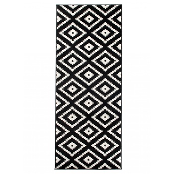Covor Maroko Modern Runner Hallway Chemex L885A MAR negru 120x150 Covor Maroko Modern Runner Hallway Chemex L885A MAR negru 120x150