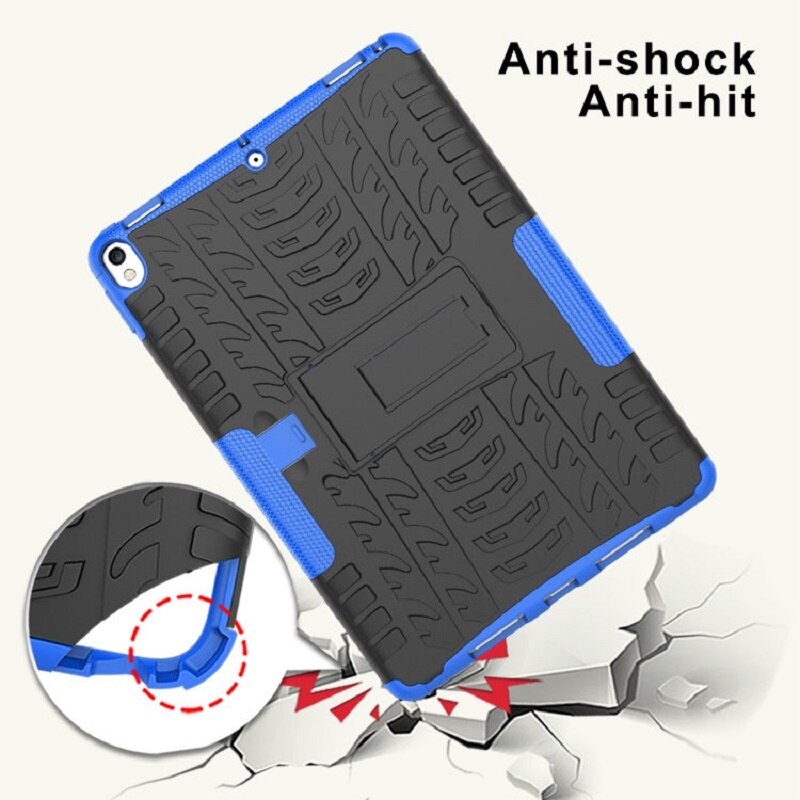 Husa Rugged Hybrid Armor iPad Air 10.5 (2019) Heavy Duty - Albastra