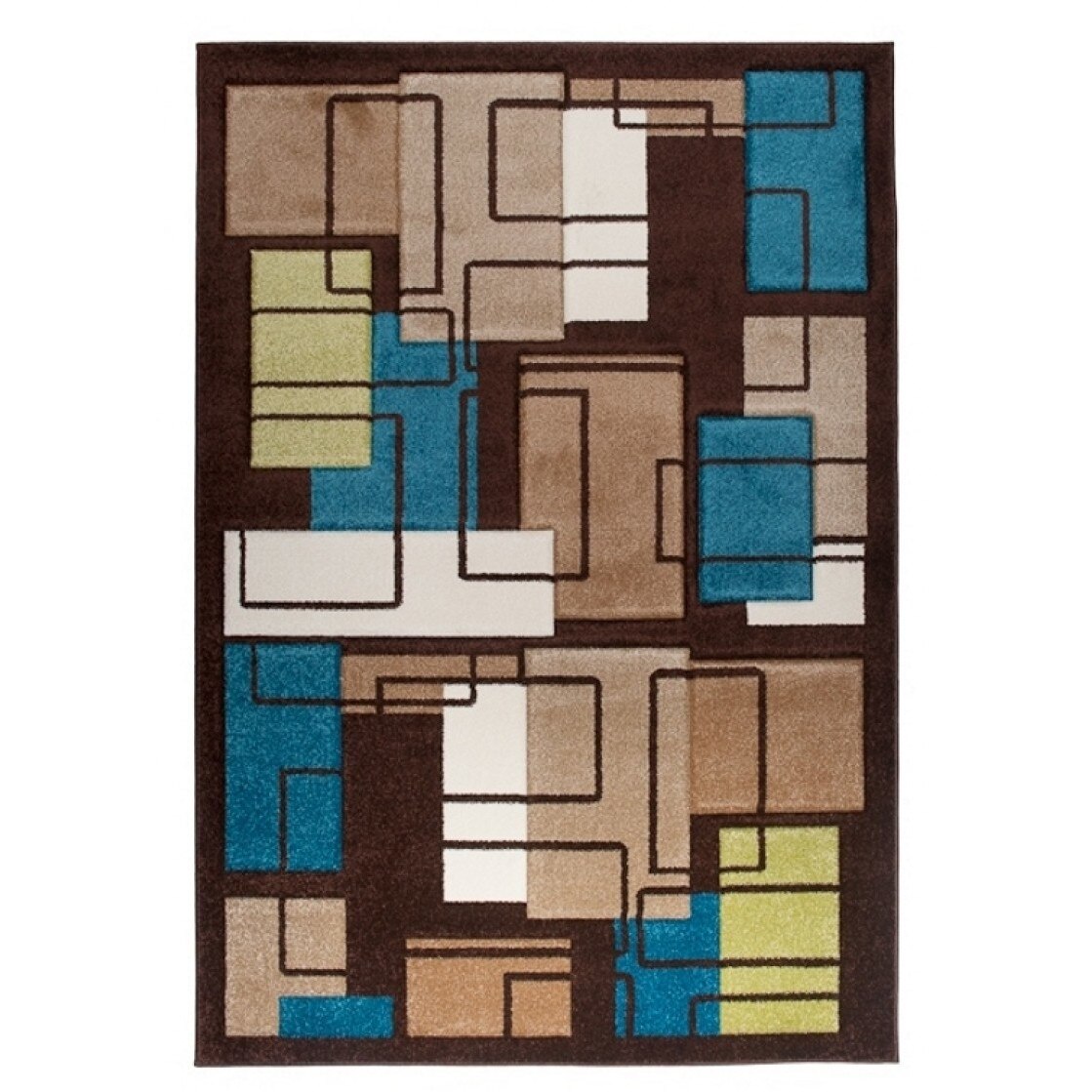 Covor Sumatra Contour Cut Chemex C236A maro 80x150