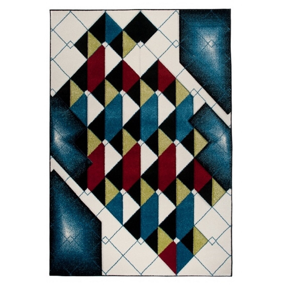 Covor Sumatra Contour Cut Chemex C468A negru 80x150